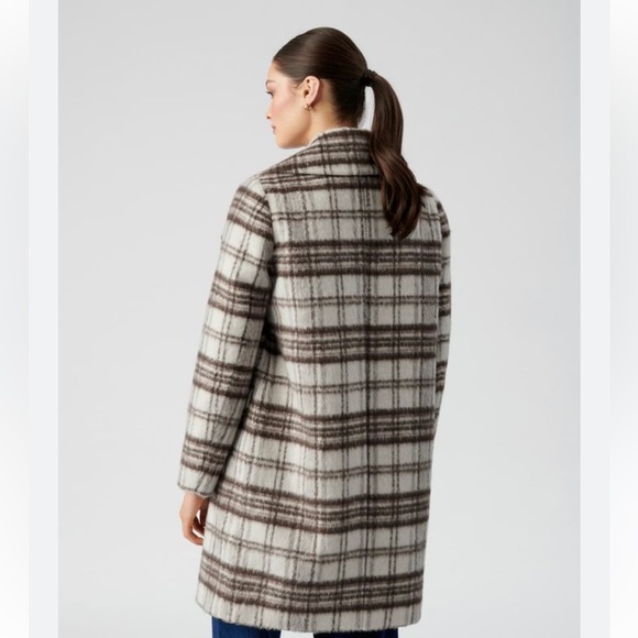 Ever New Mellisa Check wool Coat - Picture 3 of 8